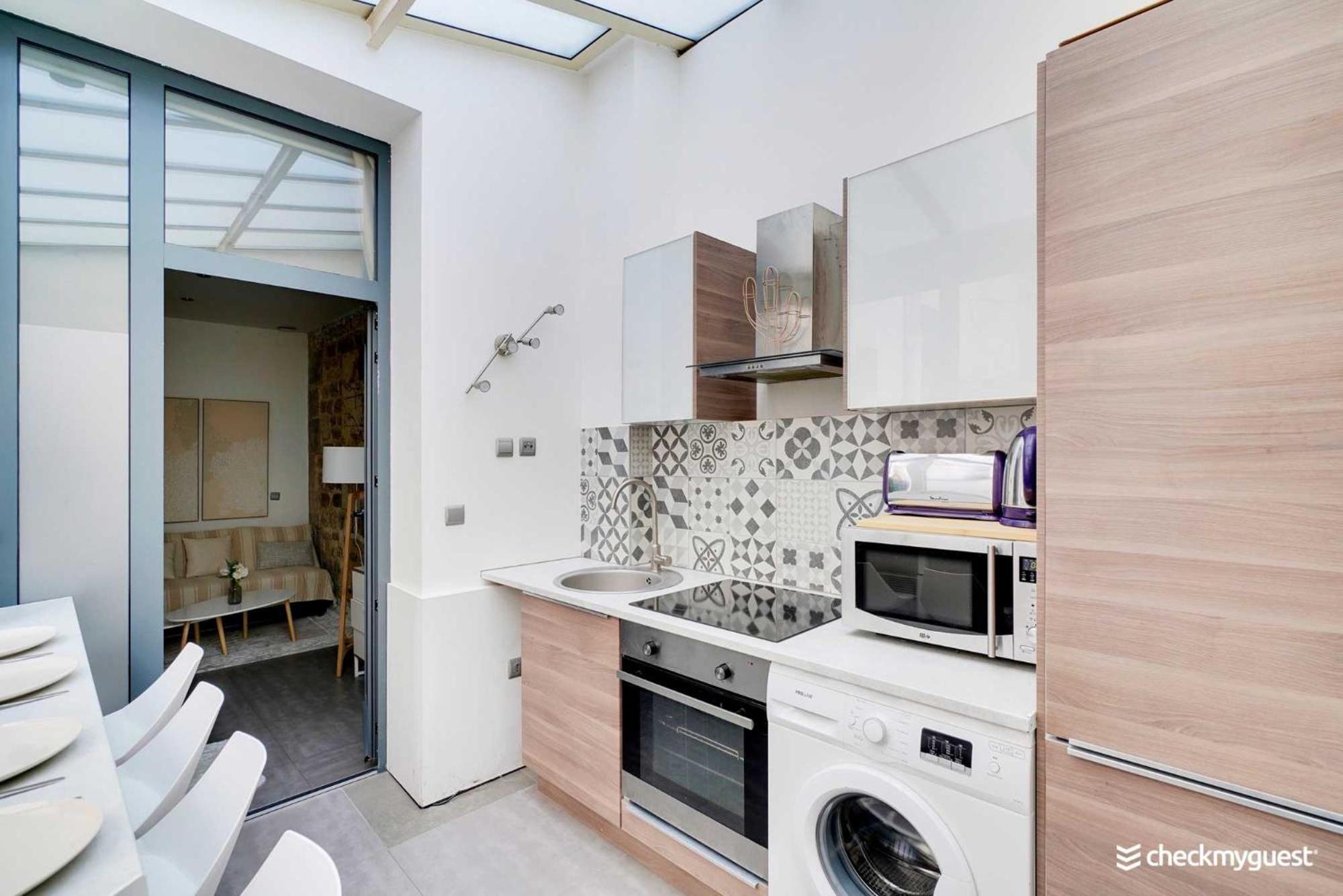 Charming Studio - 2p - Voltaire Appartamento